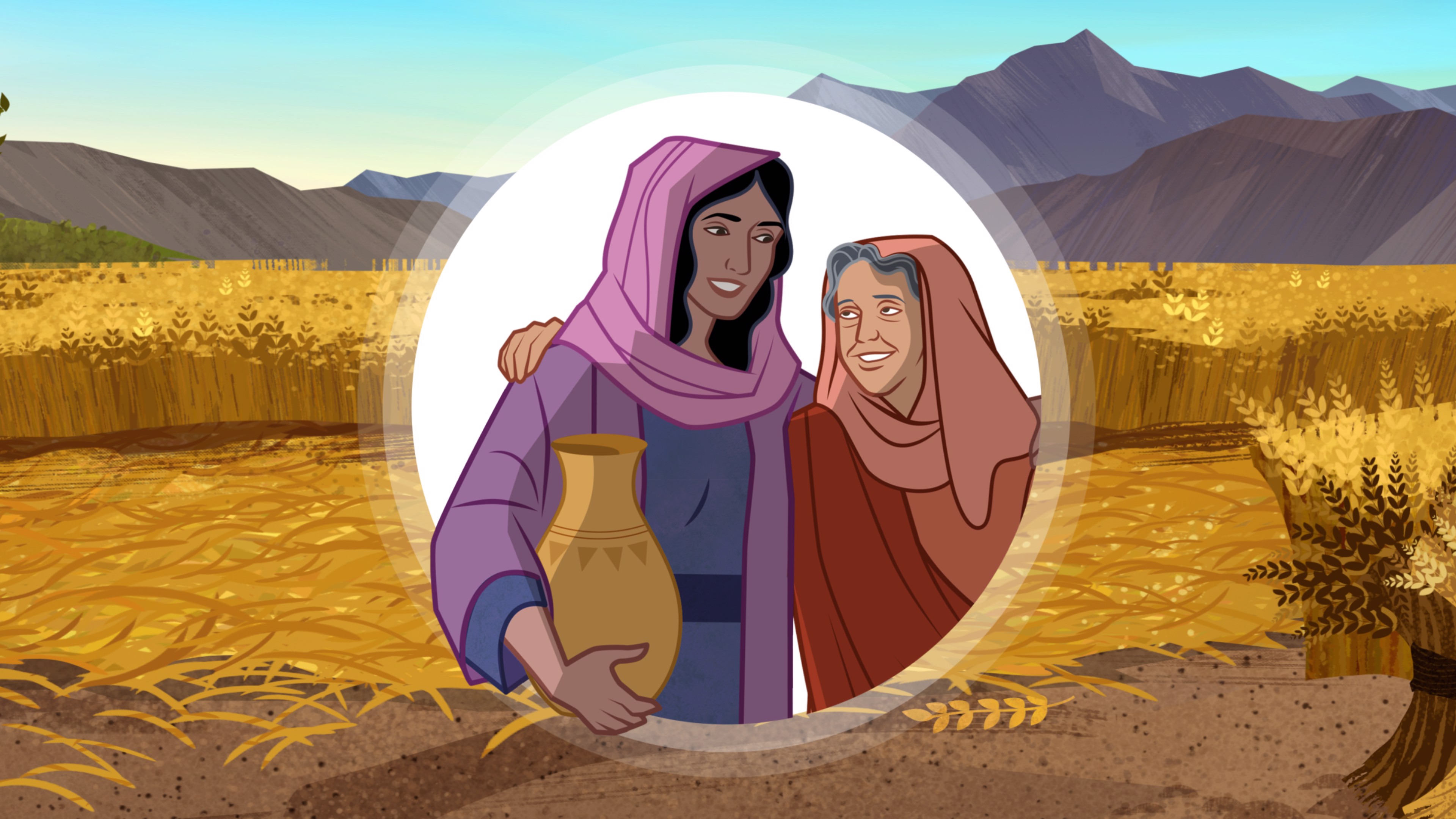 Ruth And Naomi Bible Story