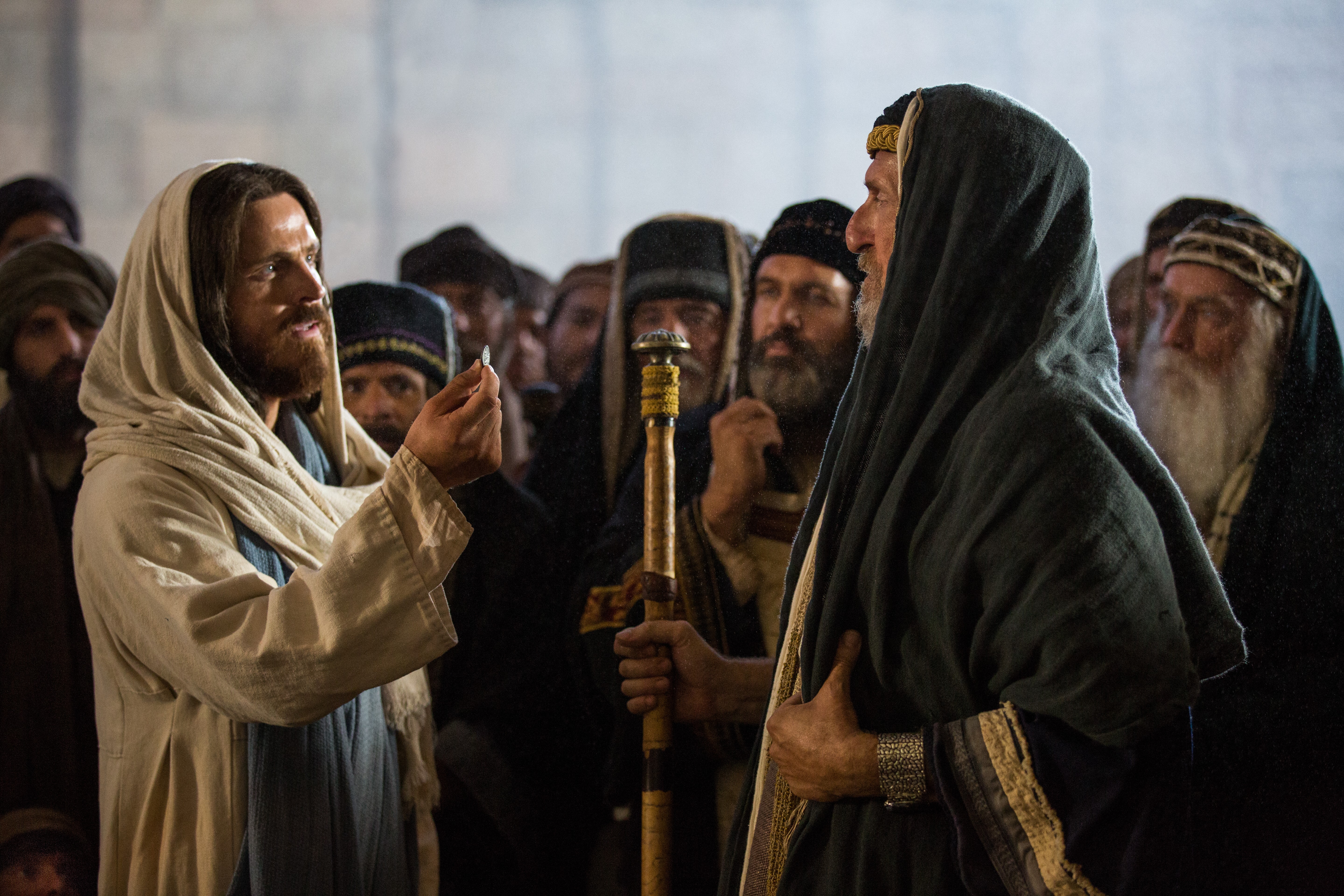 Mark 12:13–17, Jesus speaks to the Pharisees