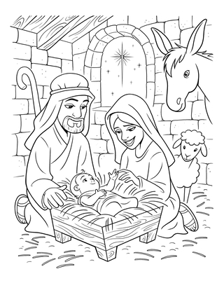 Coloring Pages—Christmas