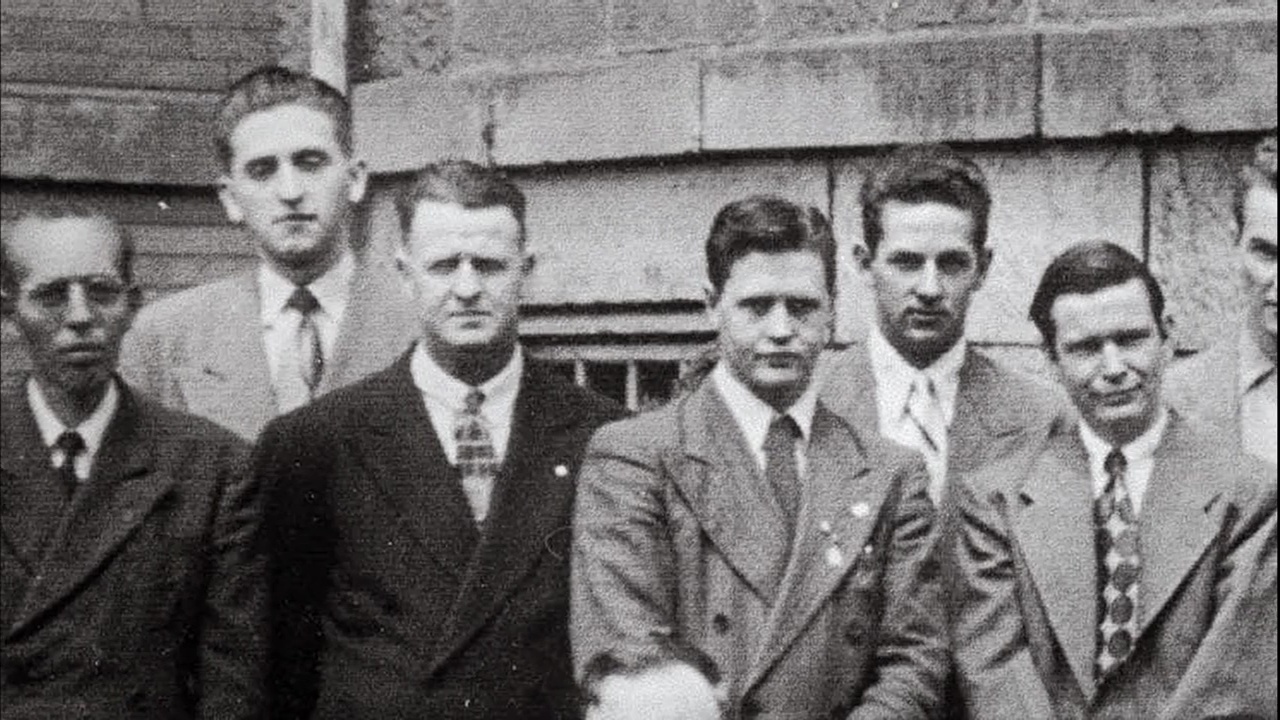 Old photograph of  priesthood leaders