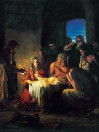 The birth of Jesus