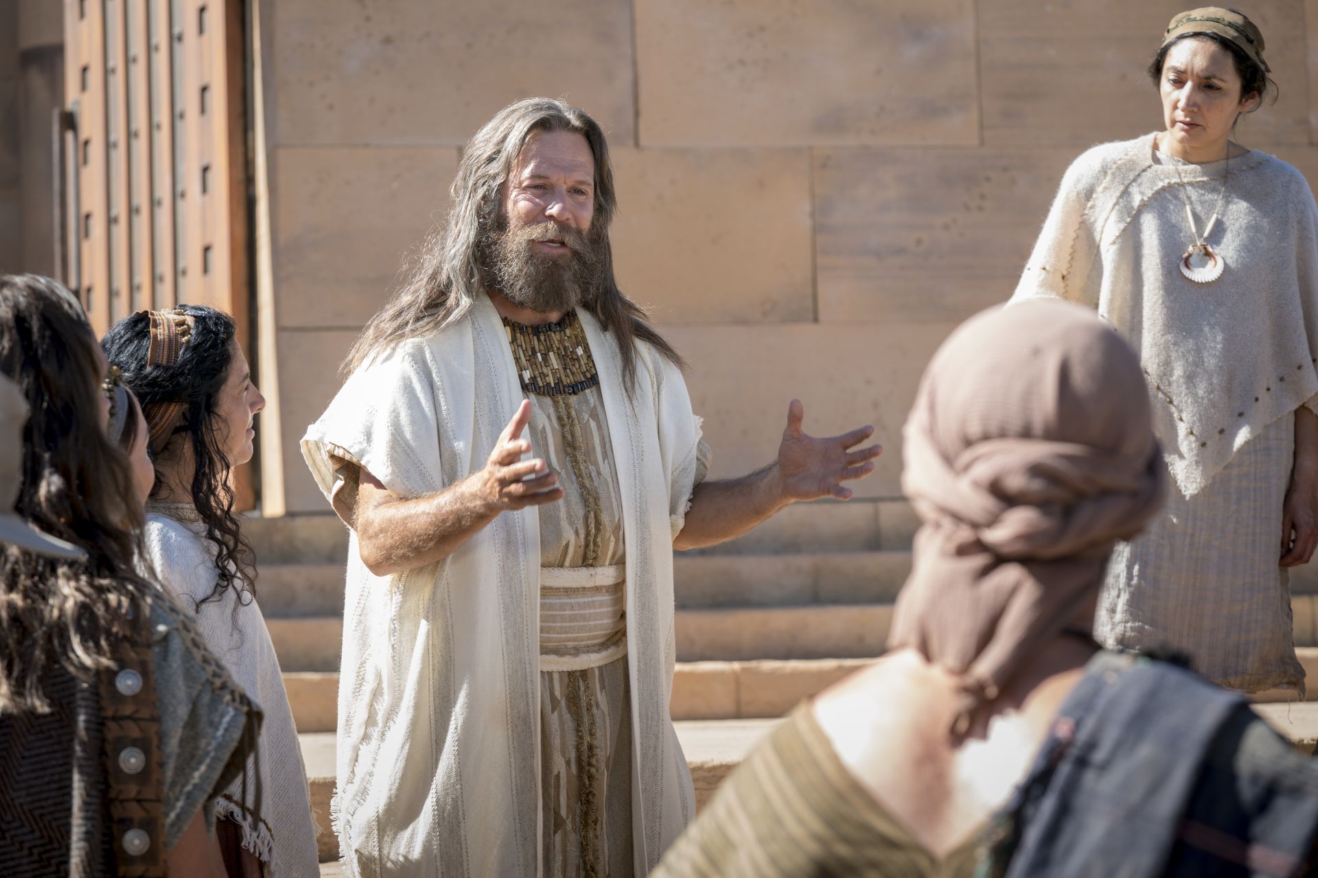 Jacob teaching the Nephites