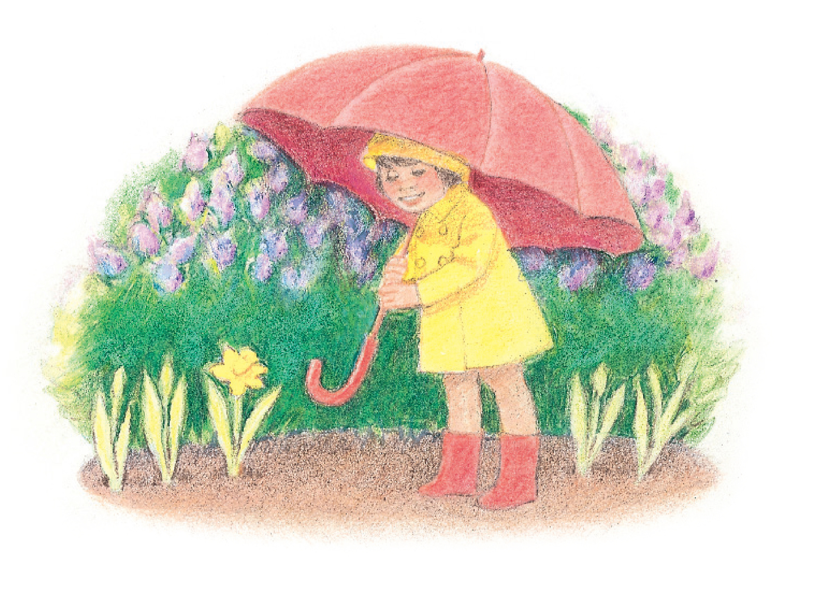 Child with an Umbrella