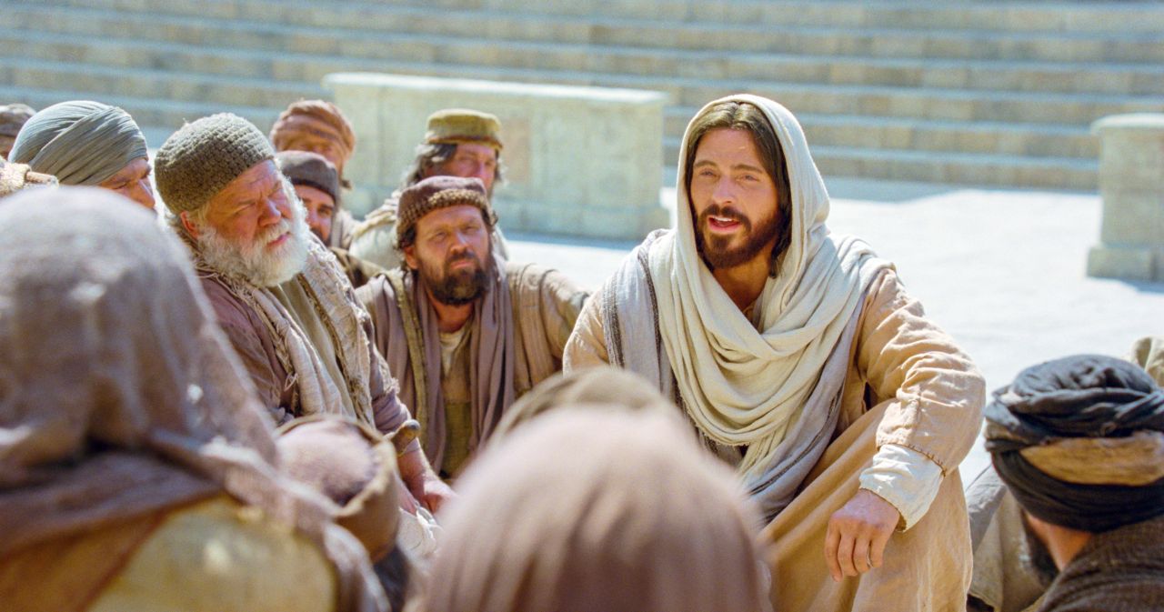 Jésus-Christ enseignant au temple de Jérusalem