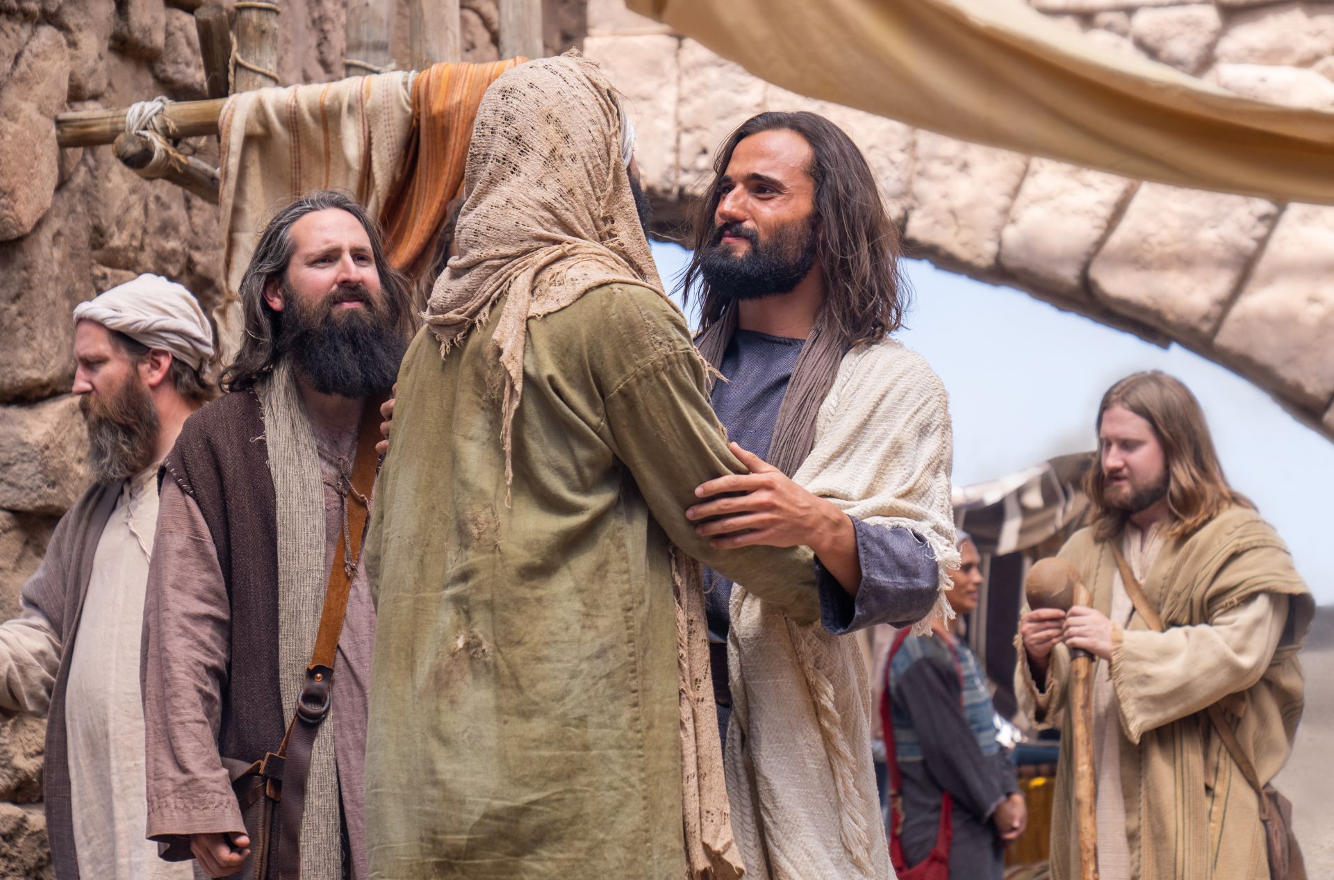 Jesus Christ Visits with People