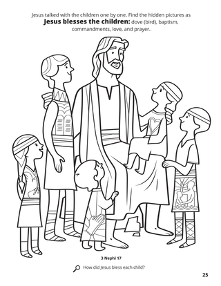 Scripture Stories Coloring Book: Book of Mormon