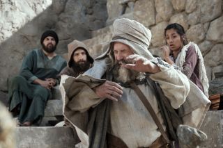 Lehi preaching in Jerusalem