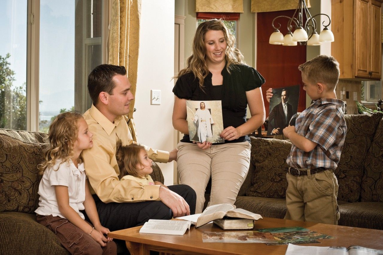 mother-and-son-at-family-home-evening