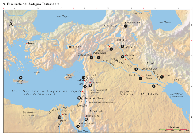 Mapas bíblicos