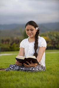 youth reading the Bible