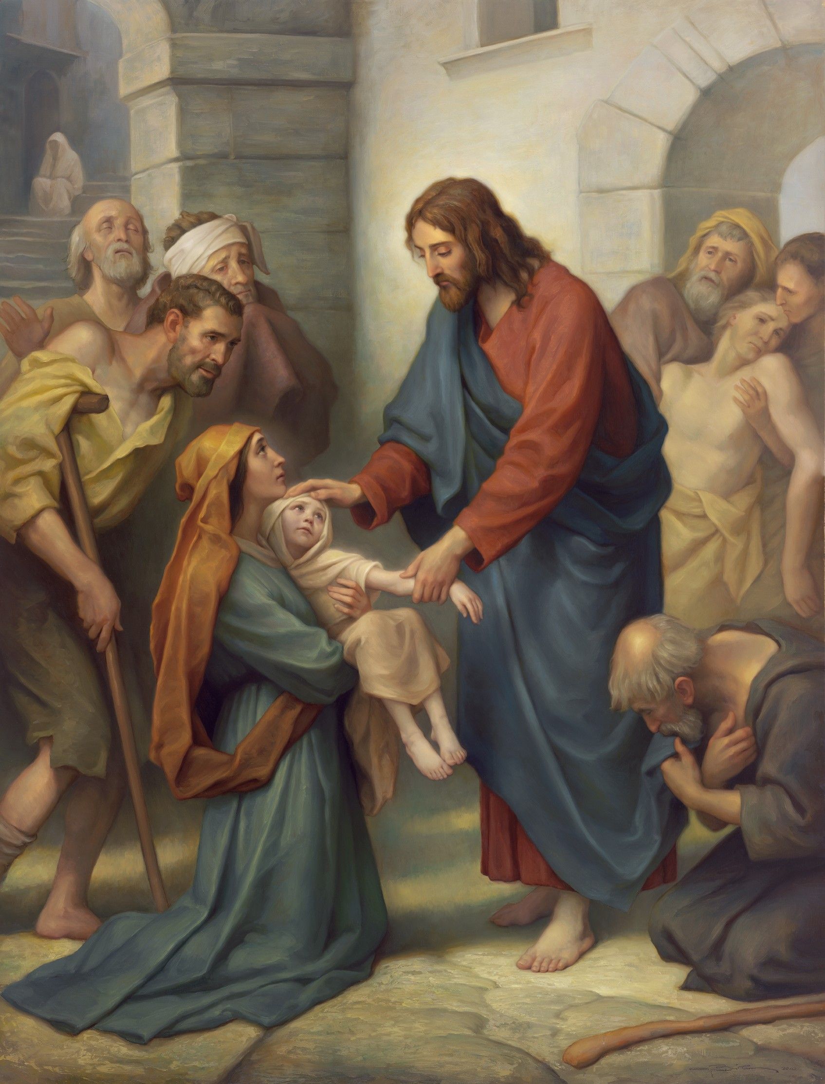 Jesus Healing the Sick