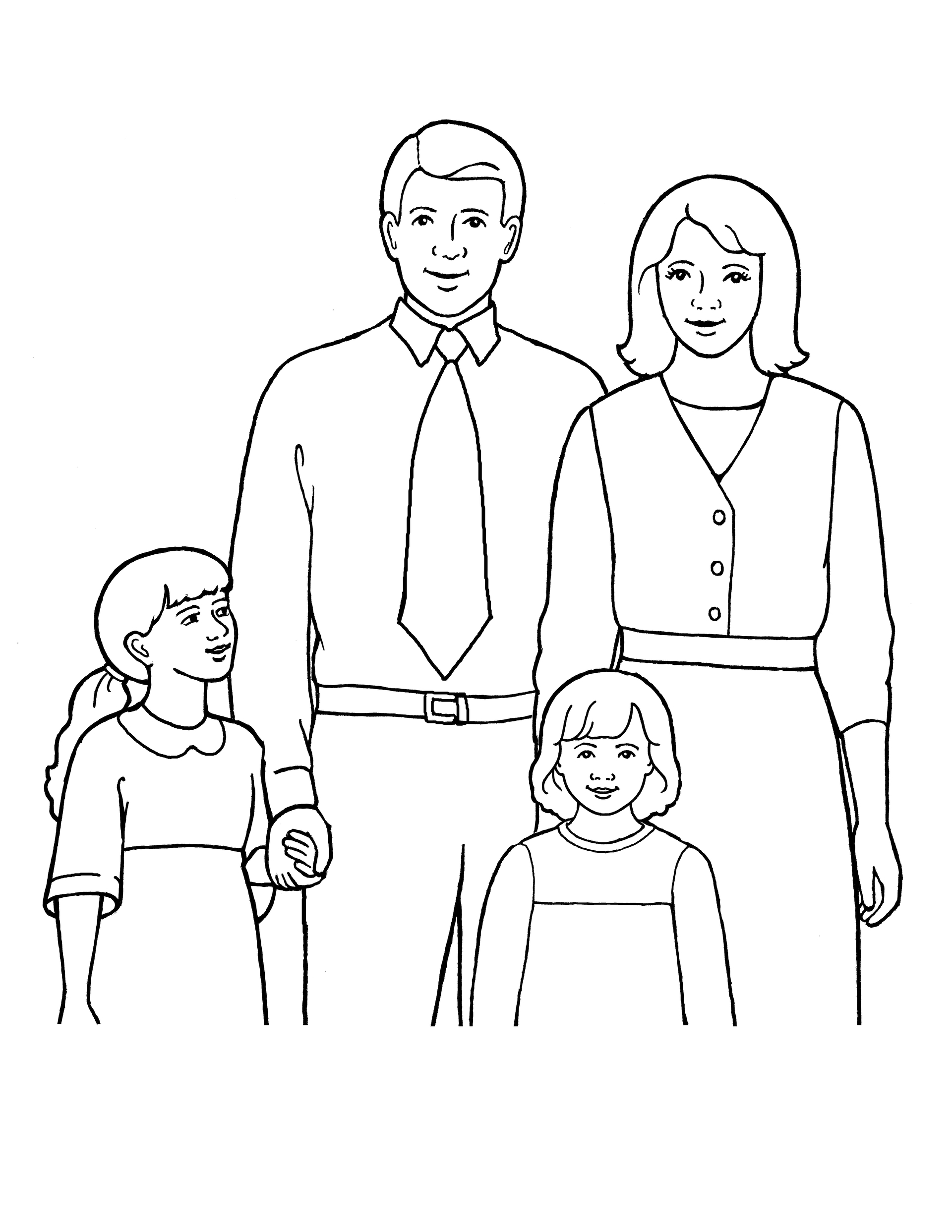 Update 73+ small family sketch latest - in.eteachers