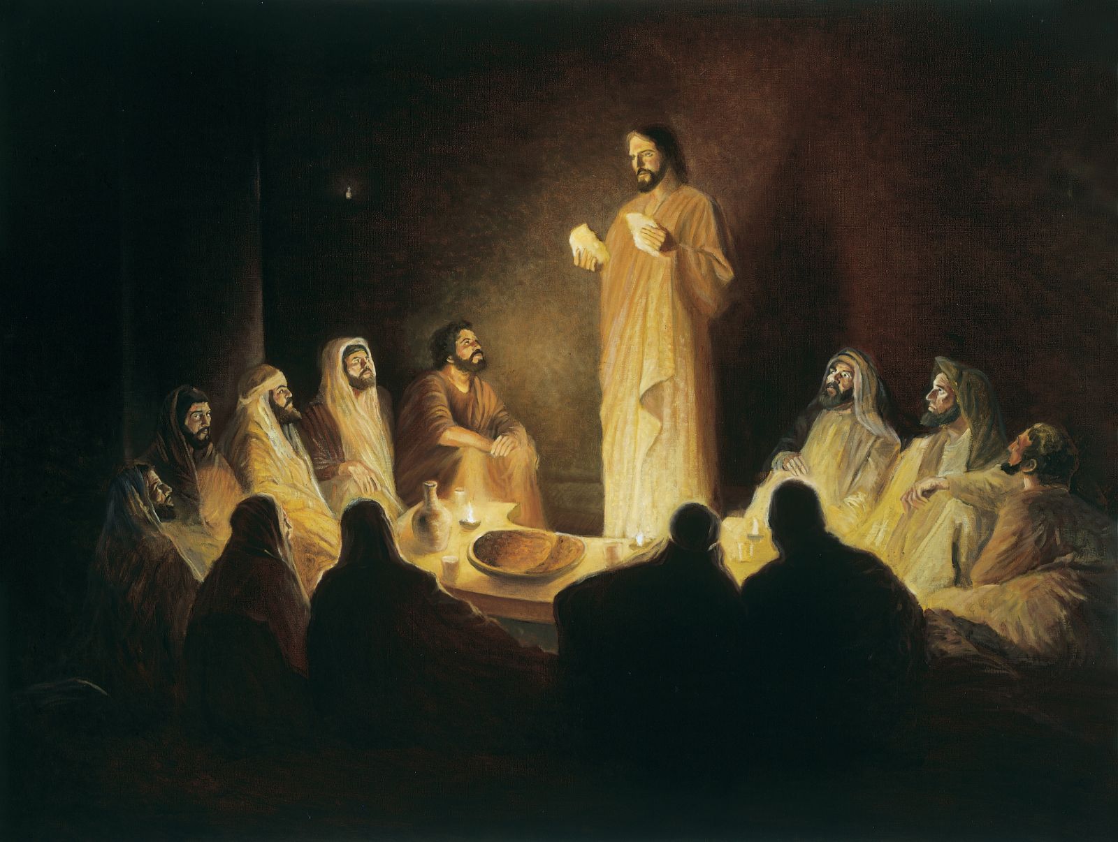 'Jesus Institutes the Sacrament' by Gary E. Smith