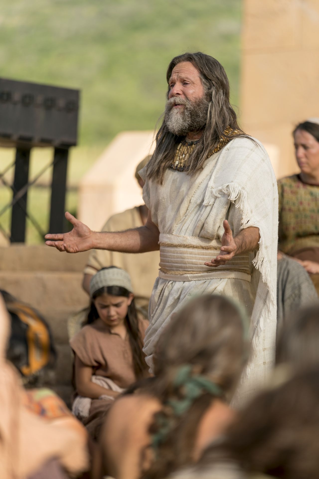 Jacob teaching the Nephites