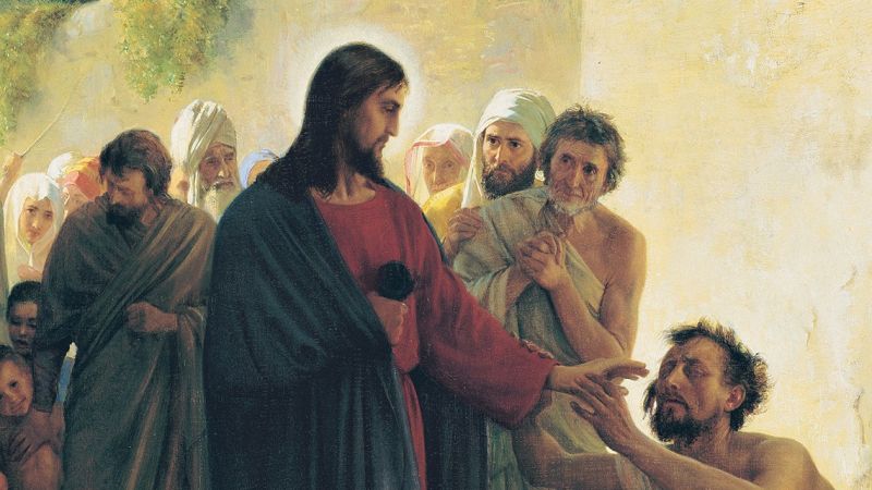 Jesus Healing the Blind