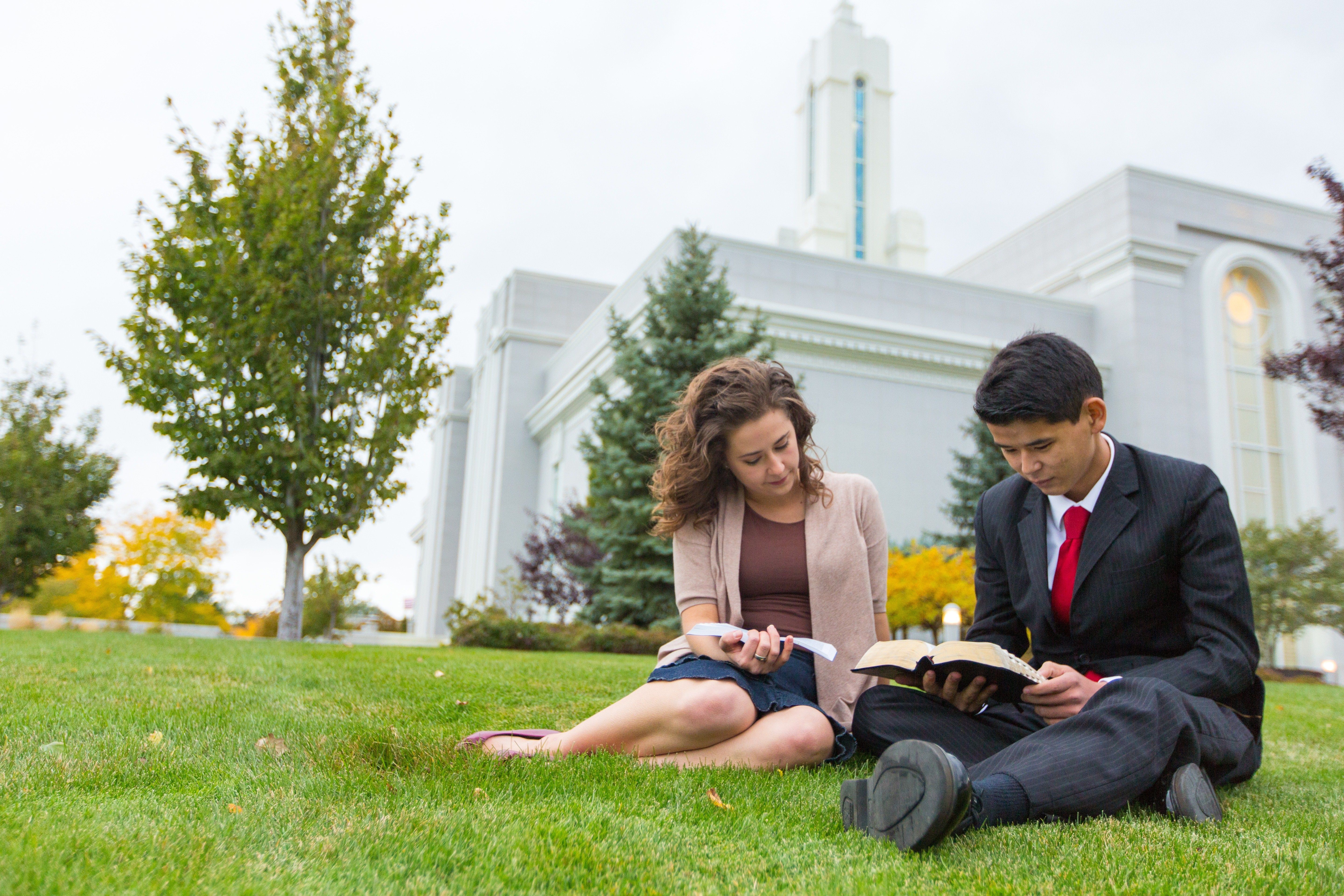 reading scriptures lds