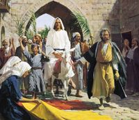 Christ's Triumphal Entry Into Jerusalem
