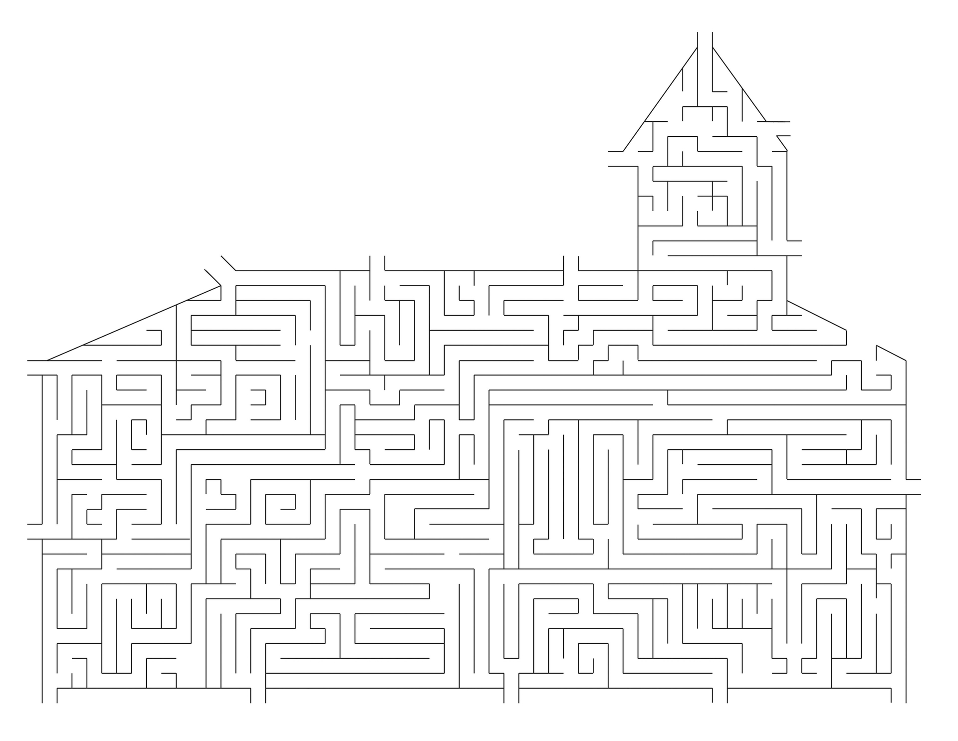 A Church Maze