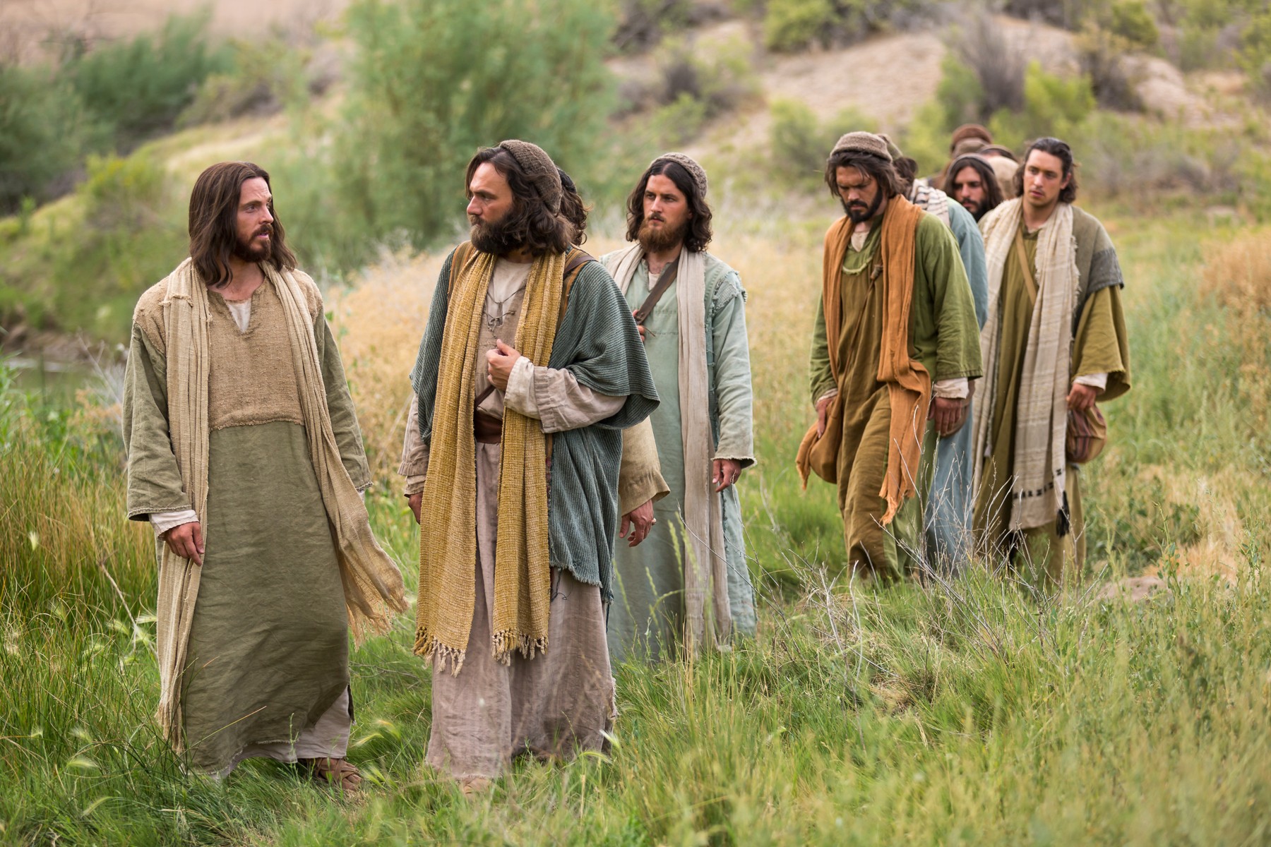 Matthew 16:21–28, Jesus walks with His disciples