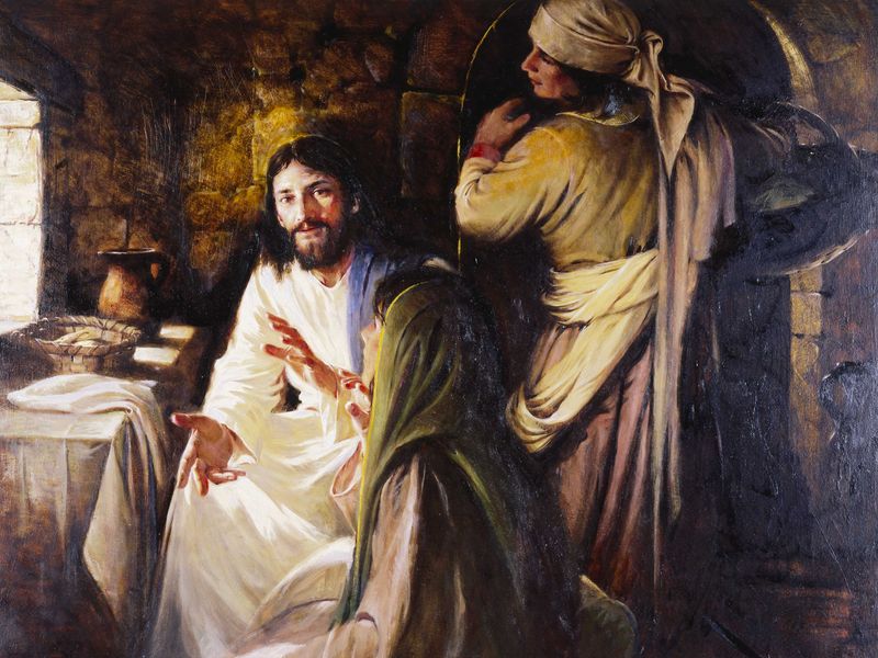 Christ in the Home of Mary and Martha