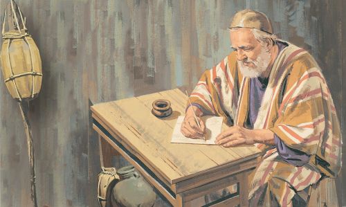 Zacharias writes the name of his son - ch.3-4