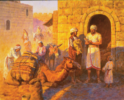 paying ties in church