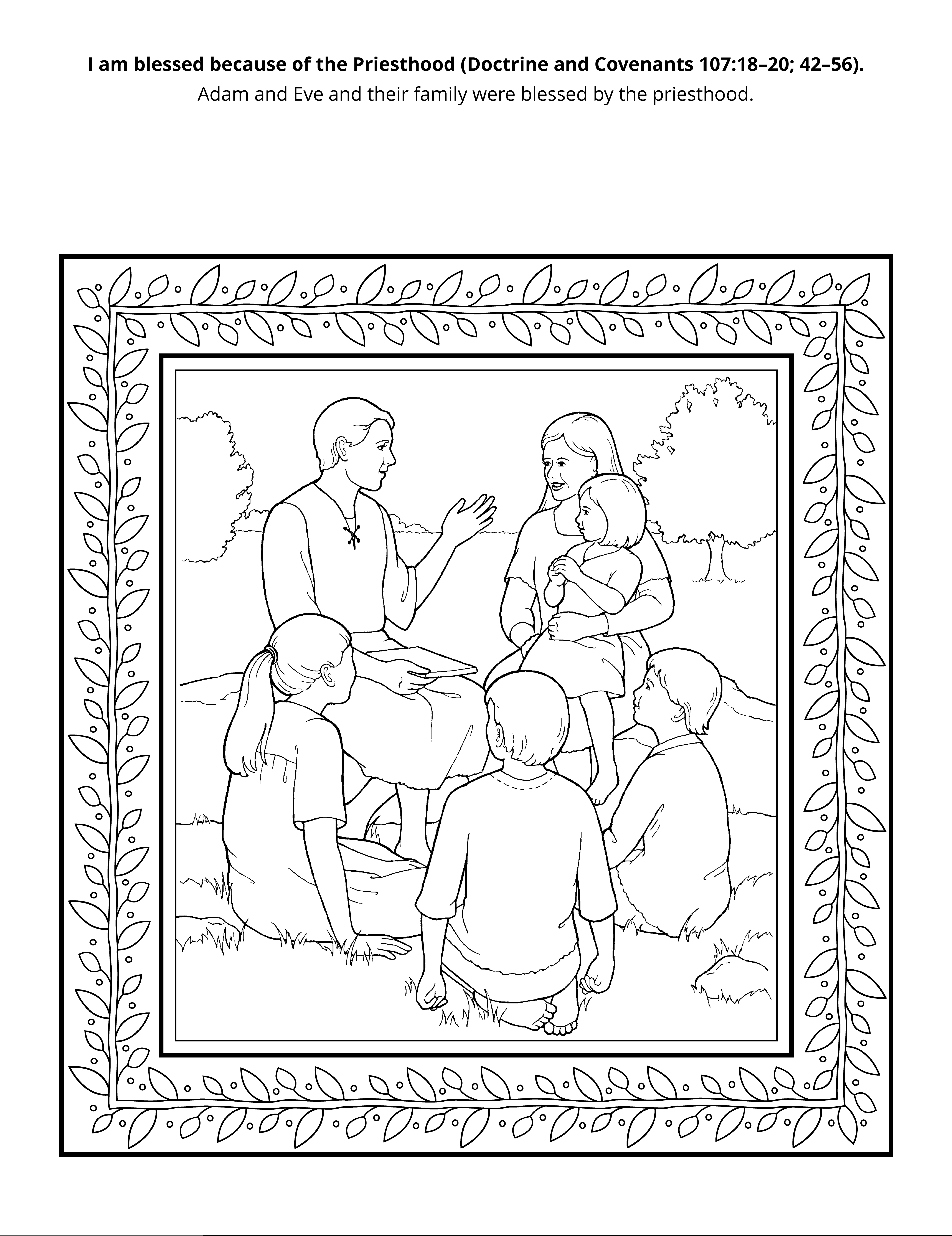 coloring pages on melchizedek